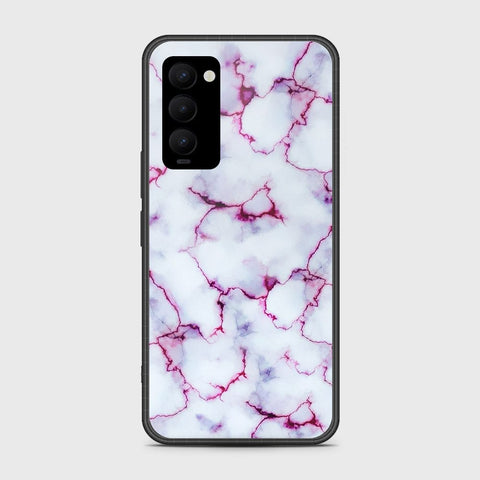 Tecno Camon 18P Cover- White Marble Series - HQ Premium Shine Durable Shatterproof Case - Soft Silicon Borders