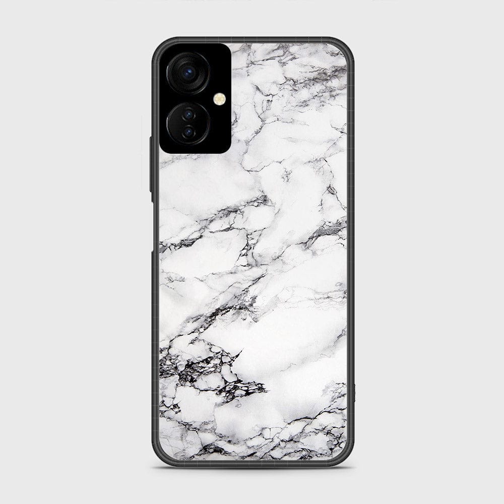 Tecno Camon 19 Neo Cover- White Marble Series - HQ Premium Shine Durable Shatterproof Case