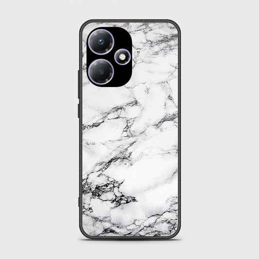Infinix Hot 30 Play  Cover- White Marble Series - HQ Premium Shine Durable Shatterproof Case