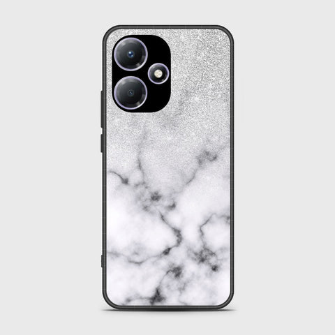 Infinix Hot 30 Play  Cover- White Marble Series - HQ Premium Shine Durable Shatterproof Case