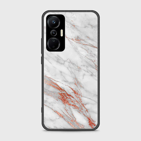 Infinix Hot 20S Cover- White Marble Series - HQ Premium Shine Durable Shatterproof Case