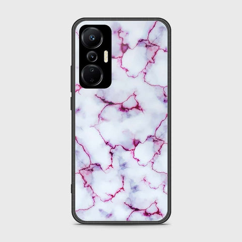 Infinix Hot 20S Cover- White Marble Series - HQ Premium Shine Durable Shatterproof Case