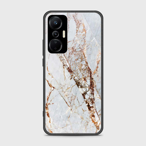 Infinix Hot 20S Cover- White Marble Series - HQ Premium Shine Durable Shatterproof Case