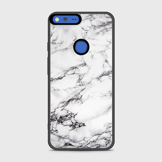 Google Pixel Cover- White Marble Series - HQ Premium Shine Durable Shatterproof Case