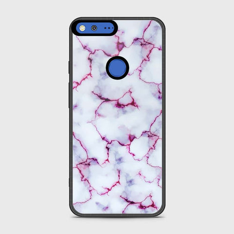 Google Pixel Cover- White Marble Series - HQ Premium Shine Durable Shatterproof Case