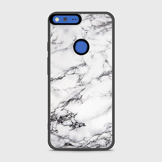 Google Pixel XL Cover- White Marble Series - HQ Premium Shine Durable Shatterproof Case