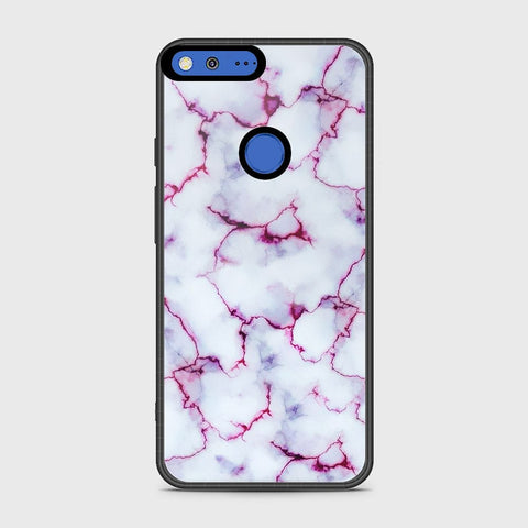 Google Pixel XL Cover- White Marble Series - HQ Premium Shine Durable Shatterproof Case