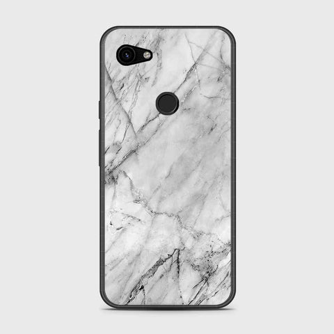 Google Pixel 3a Cover- White Marble Series - HQ Premium Shine Durable Shatterproof Case