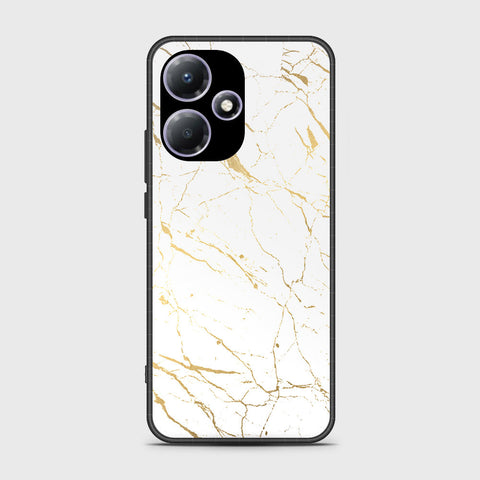 Infinix Hot 30 Play  Cover- White Marble Series 2 - HQ Premium Shine Durable Shatterproof Case