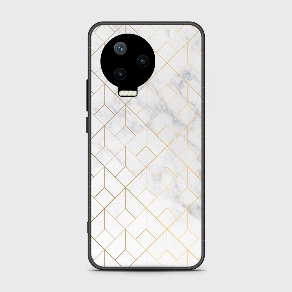 Infinix Note 12 Pro  Cover- White Marble Series 2 - HQ Premium Shine Durable Shatterproof Case