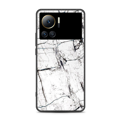 Infinix Note 12 VIP  Cover- White Marble Series 2 - HQ Premium Shine Durable Shatterproof Case