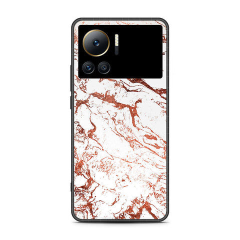 Infinix Note 12 VIP  Cover- White Marble Series 2 - HQ Premium Shine Durable Shatterproof Case