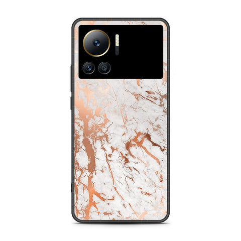 Infinix Note 12 VIP  Cover- White Marble Series 2 - HQ Premium Shine Durable Shatterproof Case