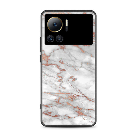 Infinix Note 12 VIP  Cover- White Marble Series 2 - HQ Premium Shine Durable Shatterproof Case