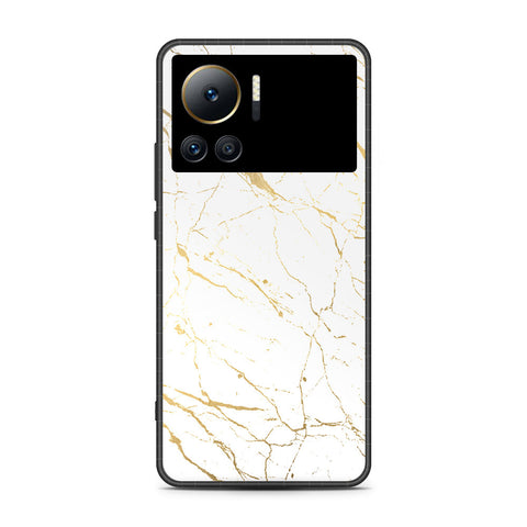 Infinix Note 12 VIP  Cover- White Marble Series 2 - HQ Premium Shine Durable Shatterproof Case