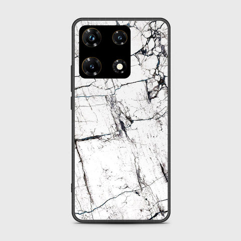 Infinix Note 30 Pro  Cover- White Marble Series 2 - HQ Premium Shine Durable Shatterproof Case