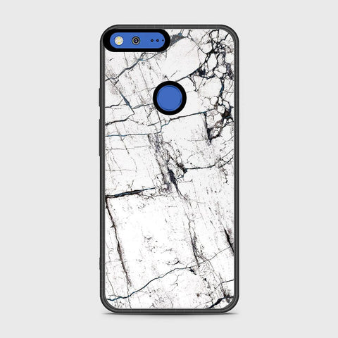 Google Pixel XL Cover- White Marble Series 2 - HQ Premium Shine Durable Shatterproof Case