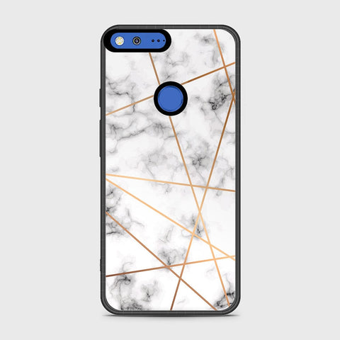Google Pixel XL Cover- White Marble Series 2 - HQ Premium Shine Durable Shatterproof Case