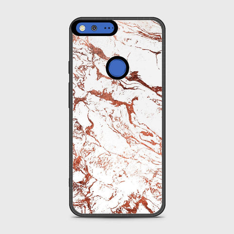 Google Pixel XL Cover- White Marble Series 2 - HQ Premium Shine Durable Shatterproof Case