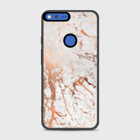 Google Pixel XL Cover- White Marble Series 2 - HQ Premium Shine Durable Shatterproof Case