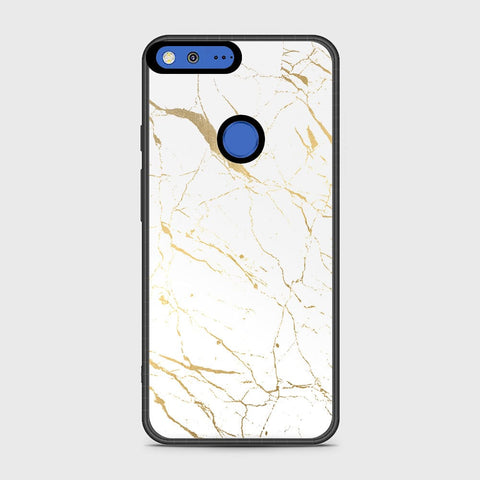 Google Pixel XL Cover- White Marble Series 2 - HQ Premium Shine Durable Shatterproof Case