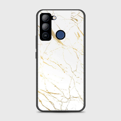 Tecno Pop 5 LTE Cover- White Marble Series 2 - HQ Premium Shine Durable Shatterproof Case