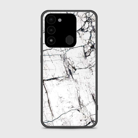 Tecno Spark Go 2022 Cover- White Marble Series 2 - HQ Premium Shine Durable Shatterproof Case