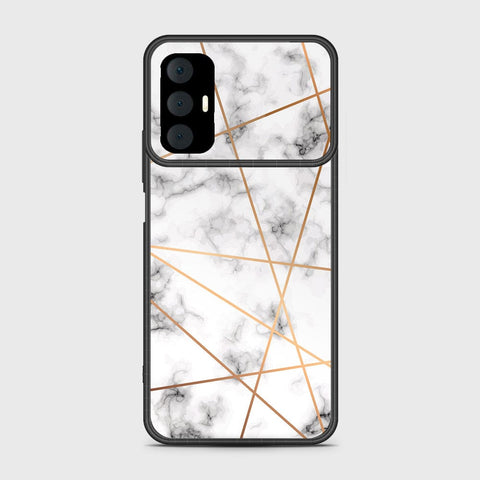 Tecno Spark 8 Pro Cover- White Marble Series 2 - HQ Premium Shine Durable Shatterproof Case