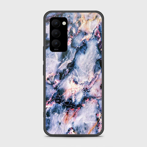 Tecno Camon 18T Cover- Colorful Marble Series - HQ Premium Shine Durable Shatterproof Case - Soft Silicon Borders