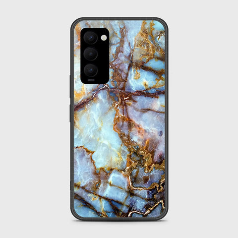 Tecno Camon 18P Cover- Colorful Marble Series - HQ Premium Shine Durable Shatterproof Case - Soft Silicon Borders