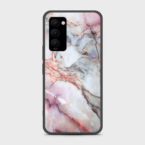 Tecno Camon 18T Cover- Colorful Marble Series - HQ Premium Shine Durable Shatterproof Case - Soft Silicon Borders