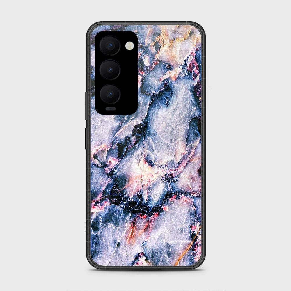 Tecno Camon 18 Premier Cover- Colorful Marble Series - HQ Ultra Shine Premium Infinity Glass Soft Silicon Borders Case