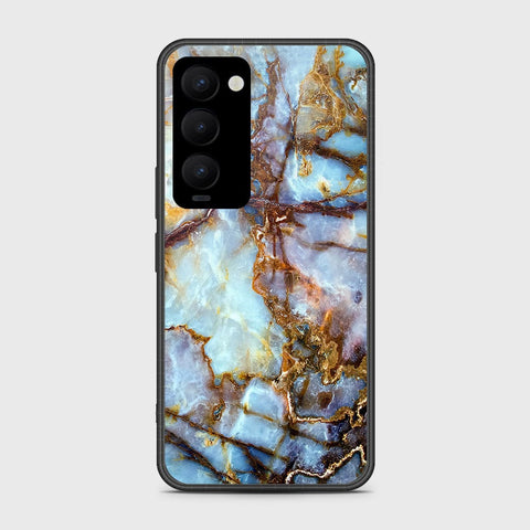 Tecno Camon 18 Premier Cover- Colorful Marble Series - HQ Ultra Shine Premium Infinity Glass Soft Silicon Borders Case