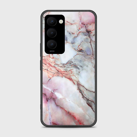 Tecno Camon 18 Premier Cover- Colorful Marble Series - HQ Ultra Shine Premium Infinity Glass Soft Silicon Borders Case