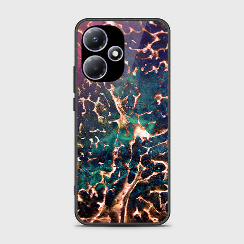 Infinix Hot 30 Play  Cover- Colorful Marble Series - HQ Premium Shine Durable Shatterproof Case