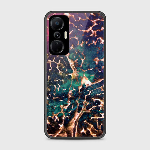 Infinix Hot 20S Cover- Colorful Marble Series - HQ Ultra Shine Premium Infinity Glass Soft Silicon Borders Case