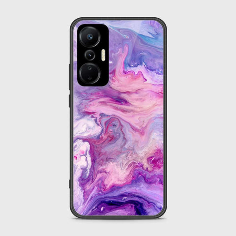 Infinix Hot 20S Cover- Colorful Marble Series - HQ Ultra Shine Premium Infinity Glass Soft Silicon Borders Case