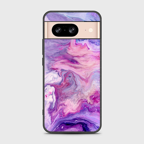 Google Pixel 8  Cover- Colorful Marble Series - HQ Premium Shine Durable Shatterproof Case