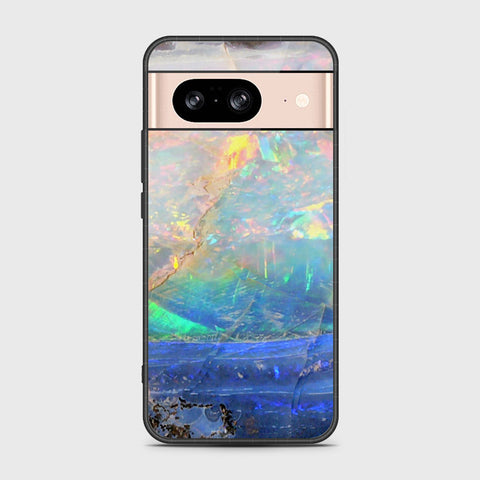 Google Pixel 8  Cover- Colorful Marble Series - HQ Premium Shine Durable Shatterproof Case