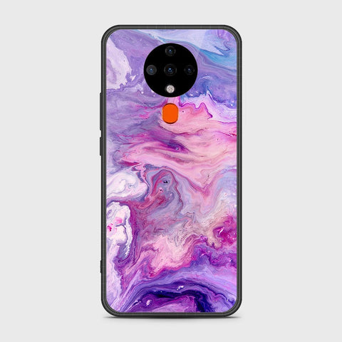 Tecno Spark 6 Cover- Colorful Marble Series - HQ Premium Shine Durable Shatterproof Case