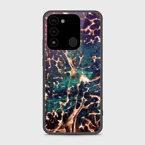 Tecno Spark Go 2022 Cover- Colorful Marble Series - HQ Premium Shine Durable Shatterproof Case