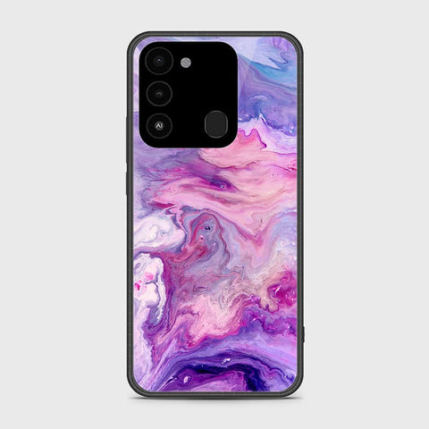 Tecno Spark Go 2022 Cover- Colorful Marble Series - HQ Premium Shine Durable Shatterproof Case