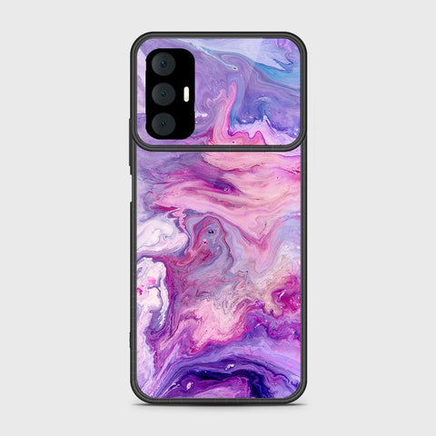 Tecno Spark 8 Pro Cover- Colorful Marble Series - HQ Premium Shine Durable Shatterproof Case