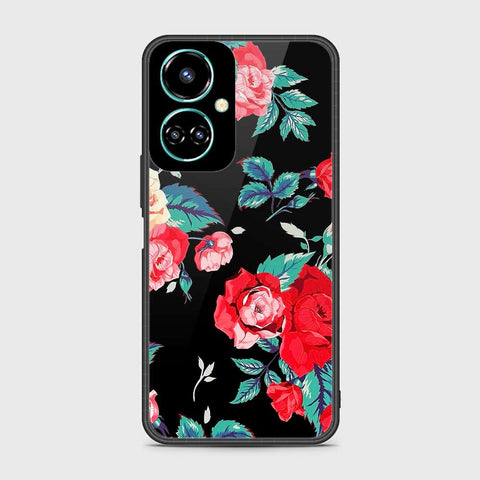 Tecno Camon 19 Cover- Floral Series - HQ Premium Shine Durable Shatterproof Case