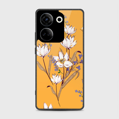 Tecno Camon 20 Pro  Cover- Floral Series - HQ Premium Shine Durable Shatterproof Case