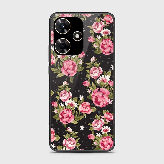 Infinix Hot 30i Cover - Floral Series - HQ Premium Shine Durable Shatterproof Case (Fast Delivery)(M)