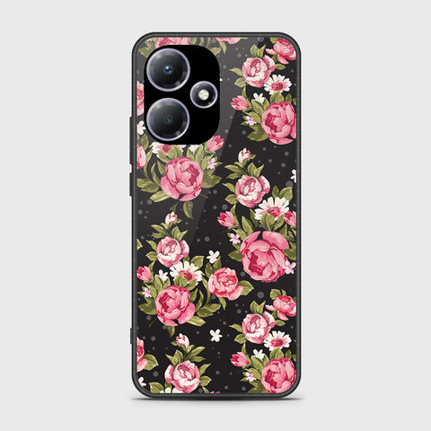 Infinix Hot 30 Play  Cover- Floral Series - HQ Premium Shine Durable Shatterproof Case