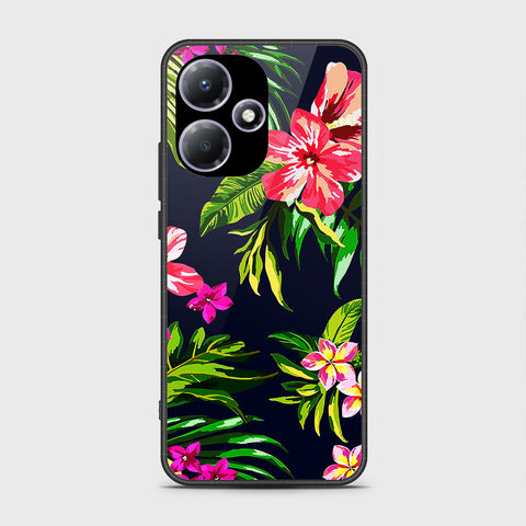 Infinix Hot 30 Play  Cover- Floral Series - HQ Premium Shine Durable Shatterproof Case