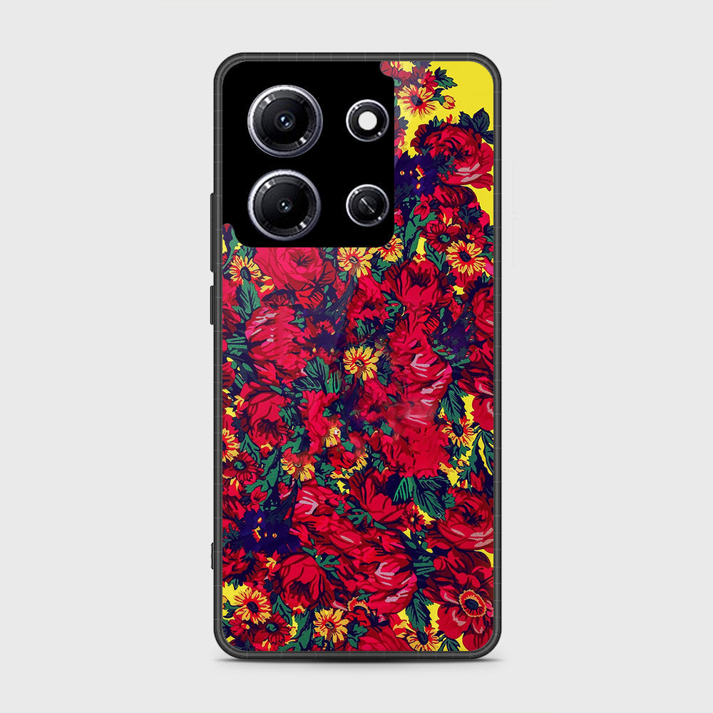 Infinix Note 30i   Cover- Floral Series - HQ Premium Shine Durable Shatterproof Case