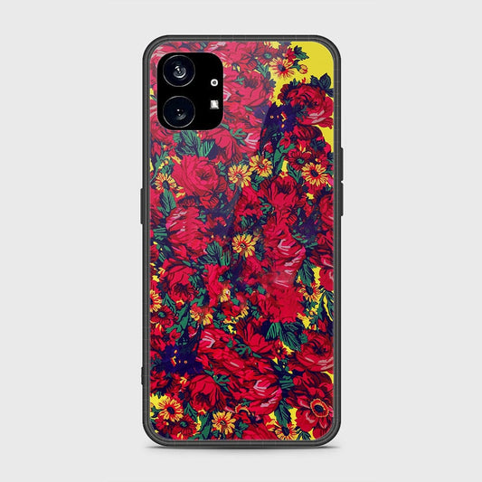 Nothing Phone 1 Cover- Floral Series - HQ Premium Shine Durable Shatterproof Case - Soft Silicon Borders